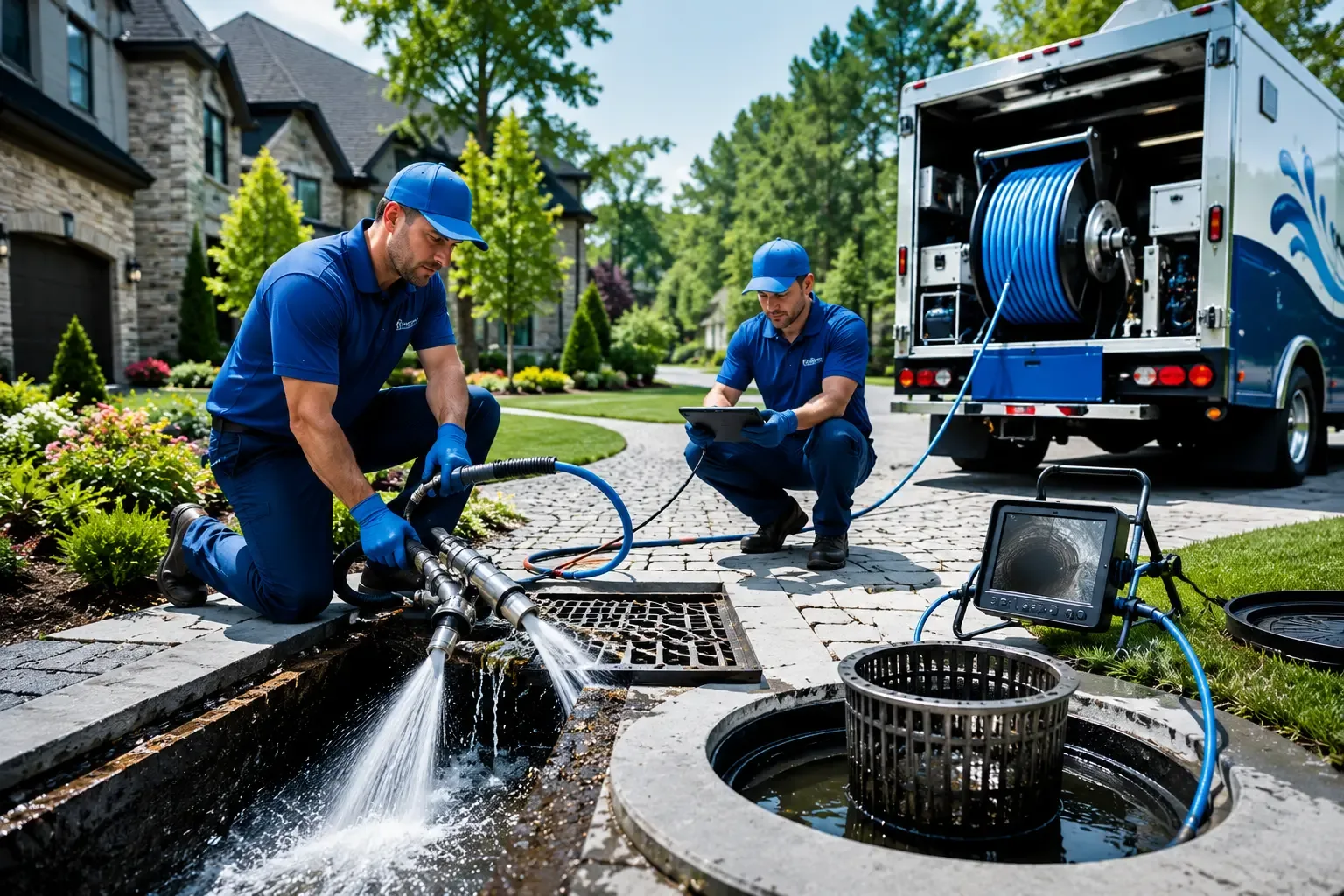 Local outdoor drain cleaning professionals in Union Grove, WI