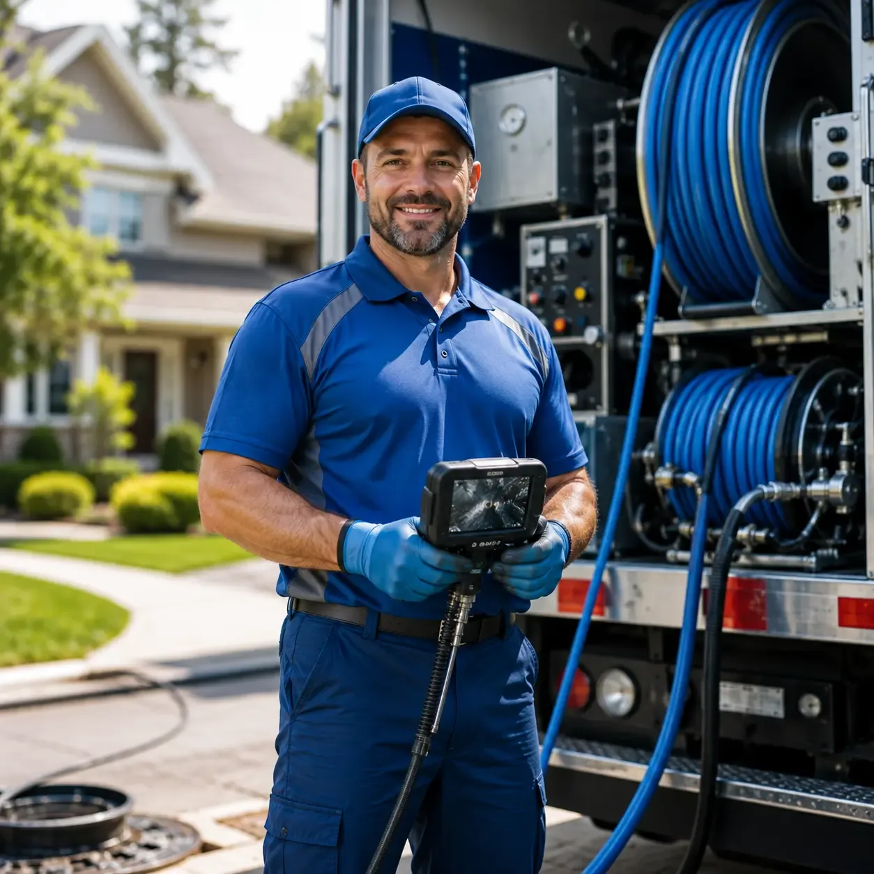 Local outdoor drain cleaning specialists in Union Grove, WI